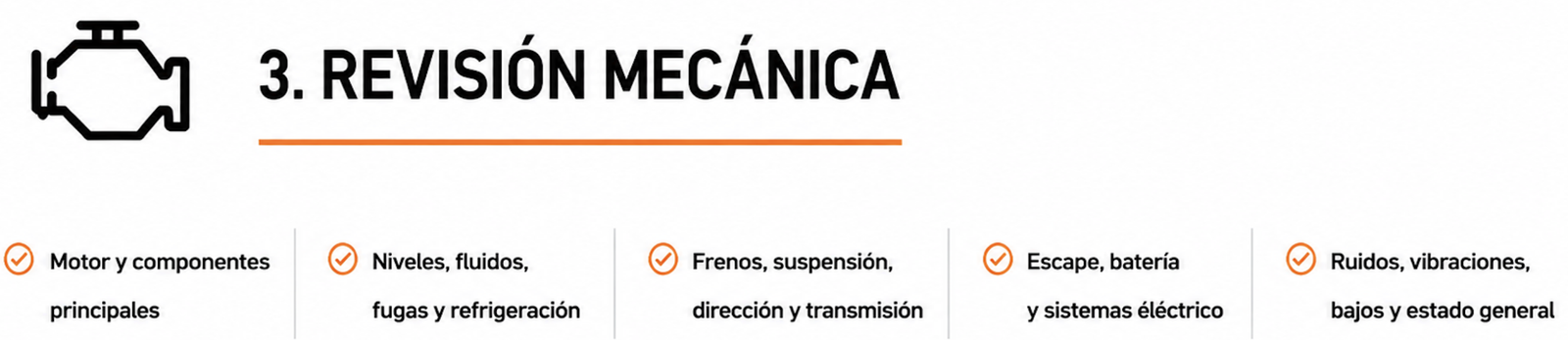 Inspección precompra de coches